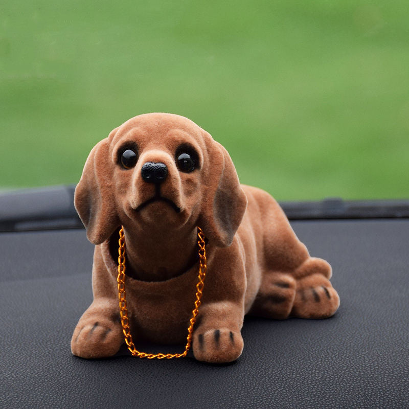 Cute Shake Head Doll Cute Dog Car Accessories