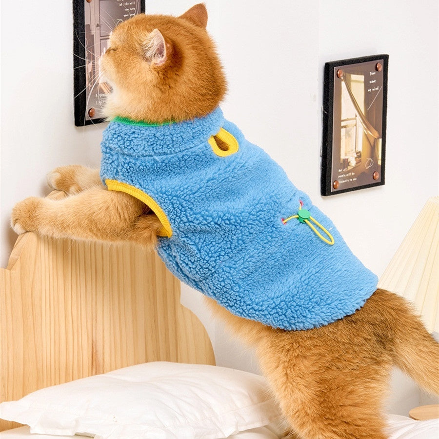 Cat Winter Warm Vest