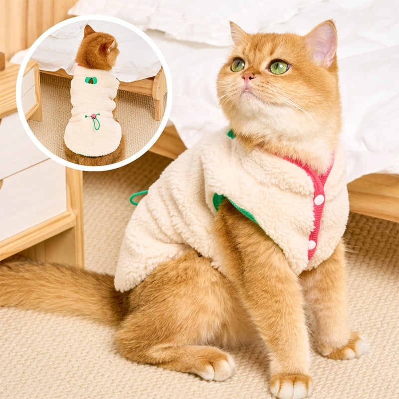 Cat Winter Warm Vest