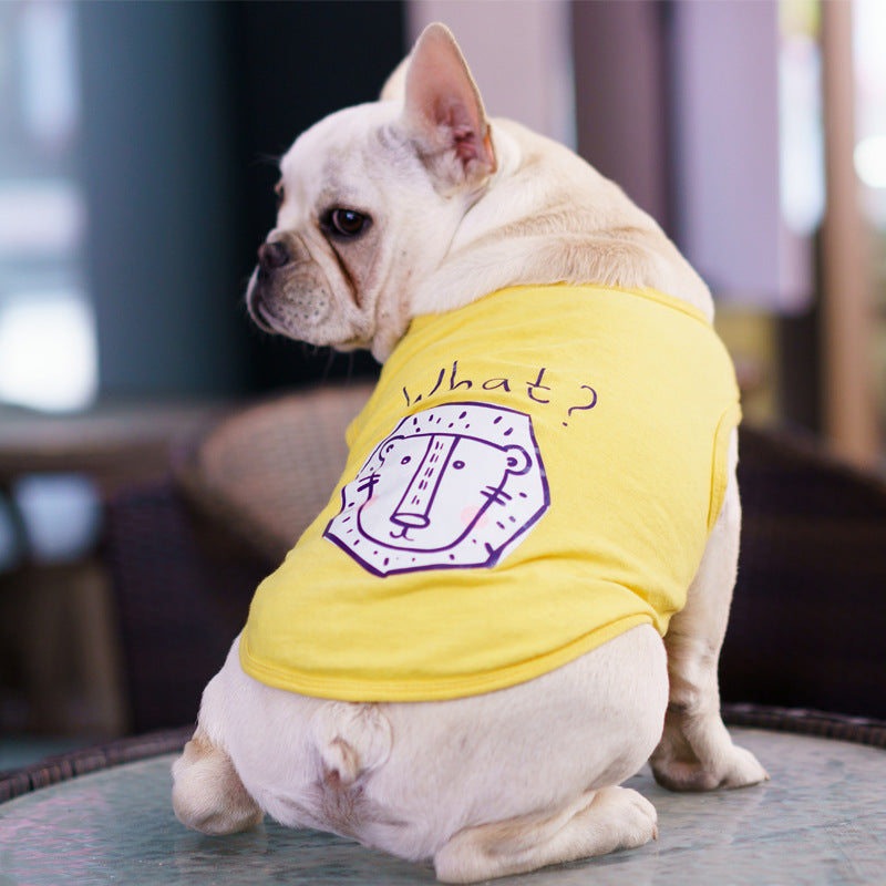 Pet Summer Clothing Fashion Personality T-shirt