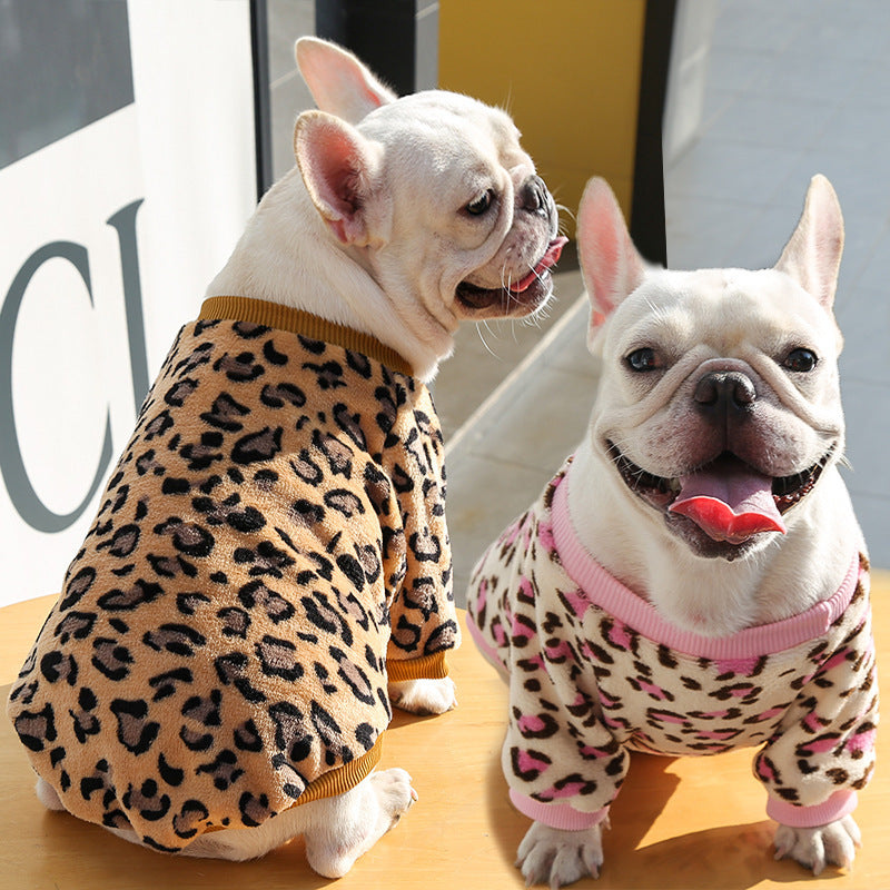 Pet Clothespuppy Autumn And Winter Warm Pajamas Jacket