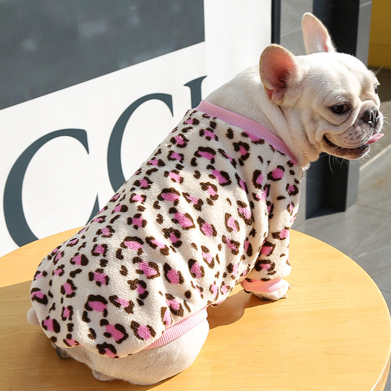 Pet Clothespuppy Autumn And Winter Warm Pajamas Jacket