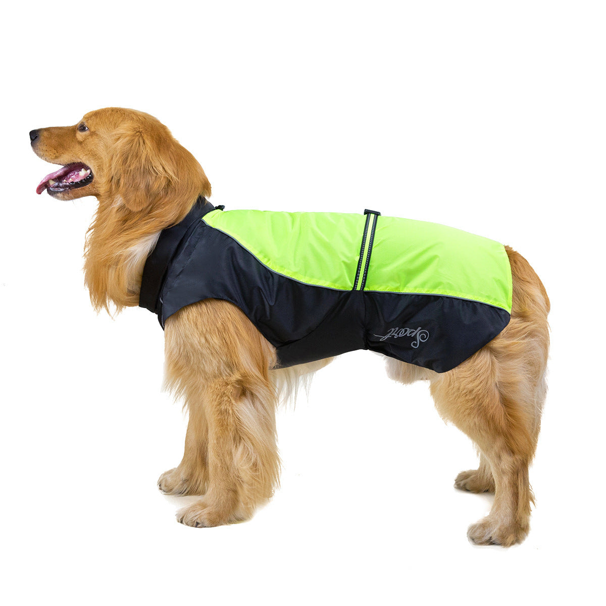 Pet Big Dog Clothes Raincoat Golden Retriever Husky