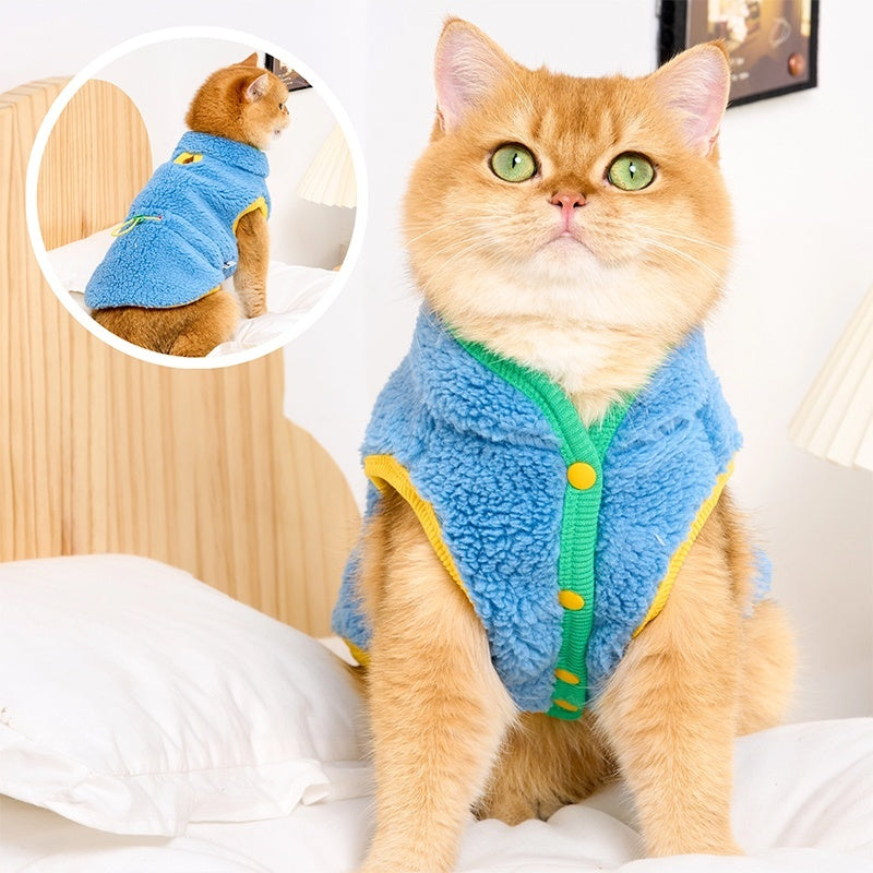 Cat Winter Warm Vest