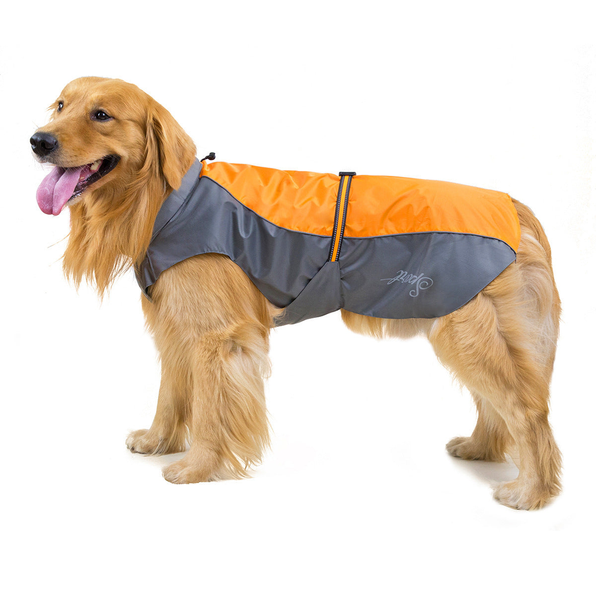 Pet Big Dog Clothes Raincoat Golden Retriever Husky