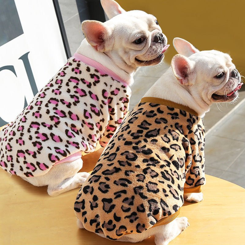 Pet Clothespuppy Autumn And Winter Warm Pajamas Jacket