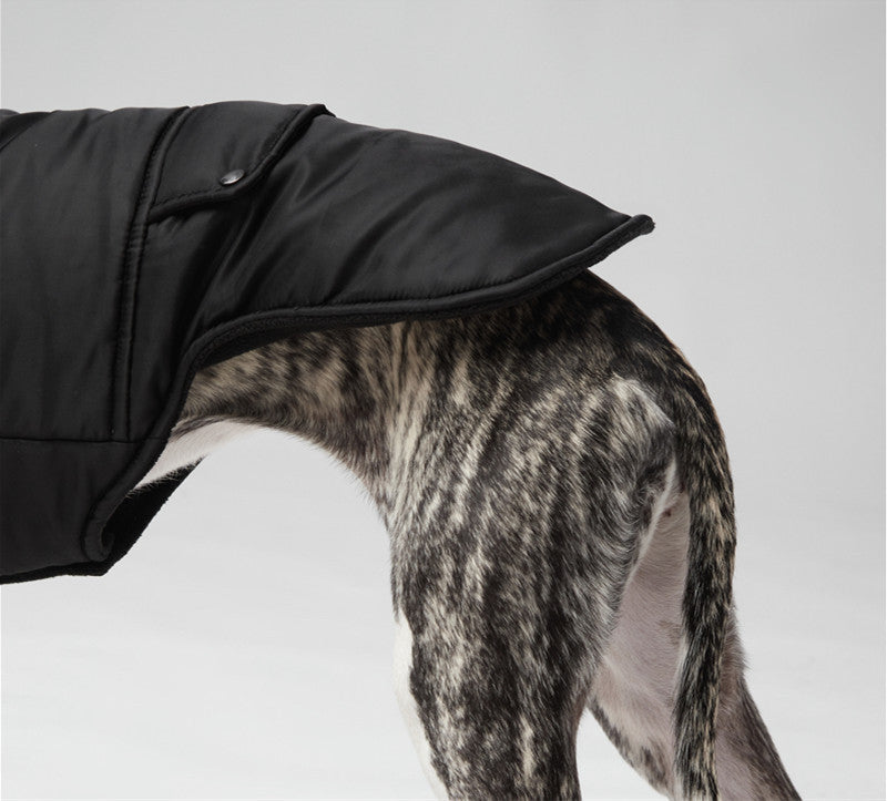 Dog Light Water Repellent Nylon Fleece Warm Vest