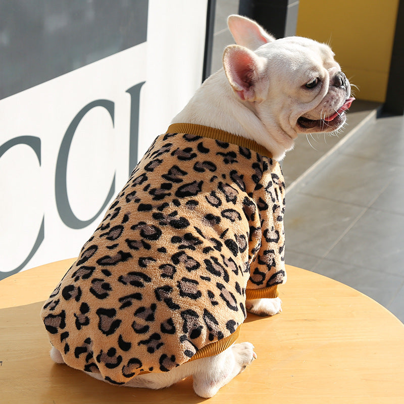 Pet Clothespuppy Autumn And Winter Warm Pajamas Jacket