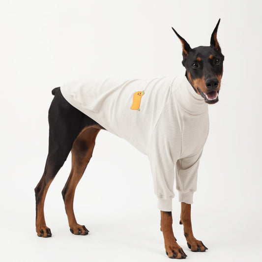 Waffle High Collar Sweater Special Dog Breed