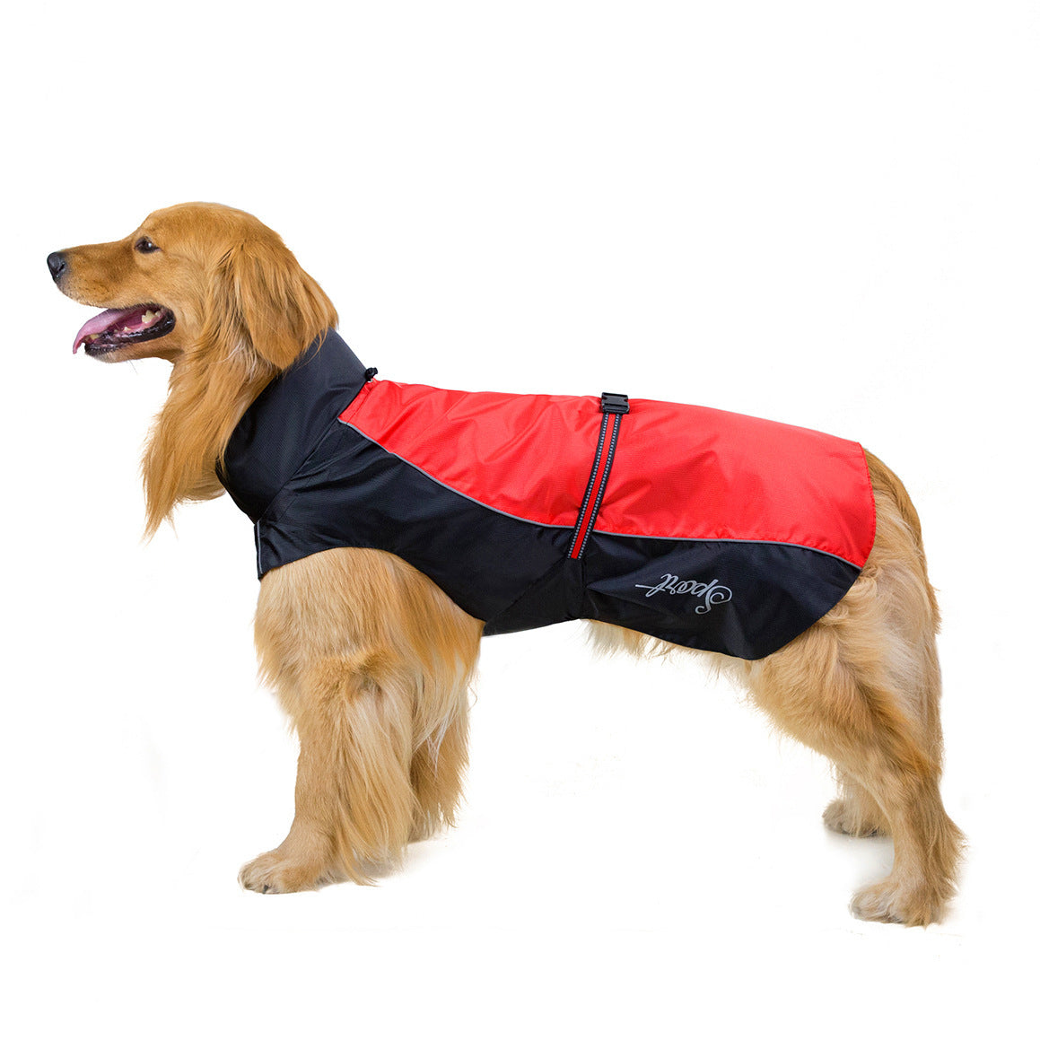 Pet Big Dog Clothes Raincoat Golden Retriever Husky